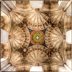 Canterbury Cathedral Tower Ceiling photo