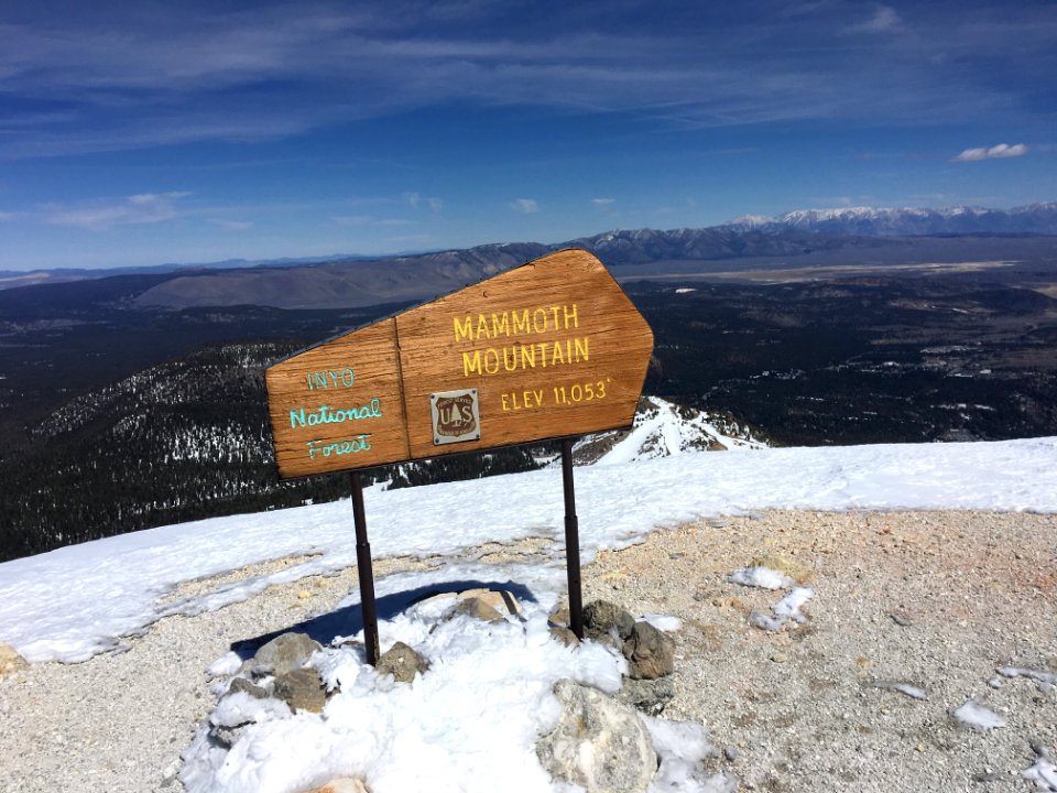 Mammoth Mountain Summit
