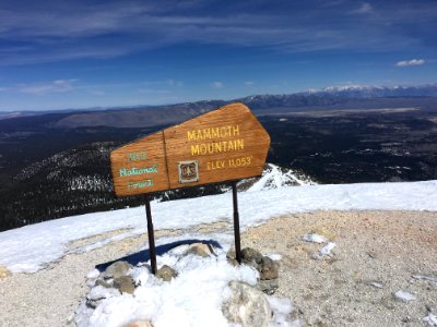 Mammoth Mountain Summit
