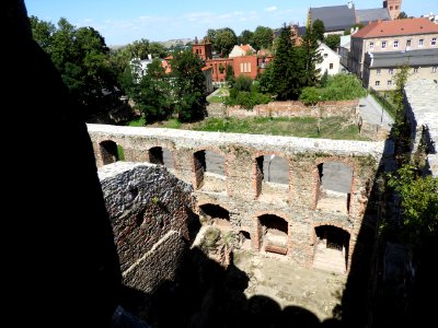 Dziedziniec Zamku w Ząbkowicach Ślaskich