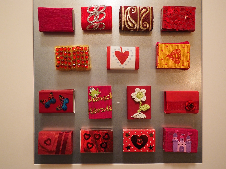 Match boxes decorated boxes