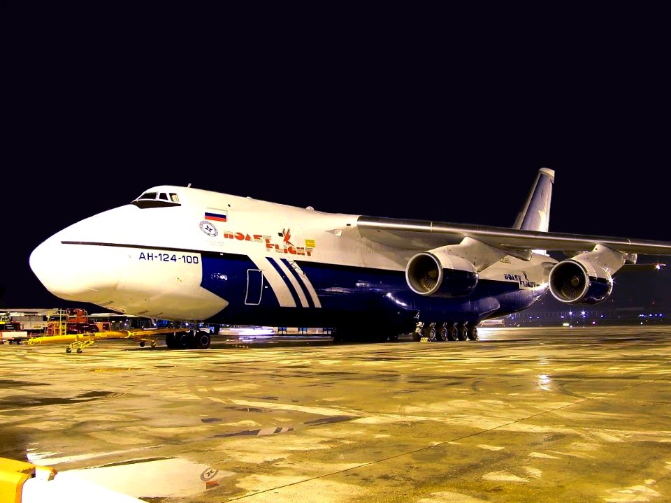 ANTONOV AN-124-100 RUSLAN POLET CARGO RA-82080