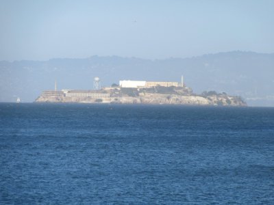 Alcatraz from Fort Point