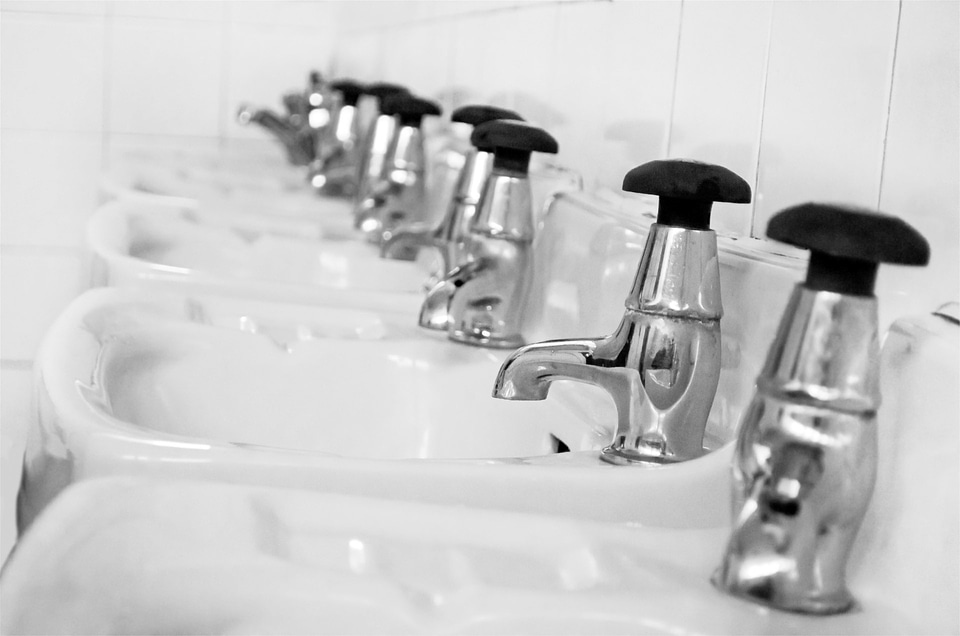 Water supply washing ceramics