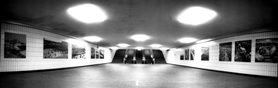 Subway - Pinhole photo