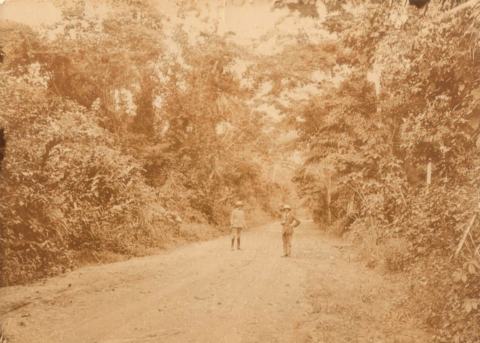 Mr's Allford & Hill. Ejisu Road, Kumasi, Ghana. c1921