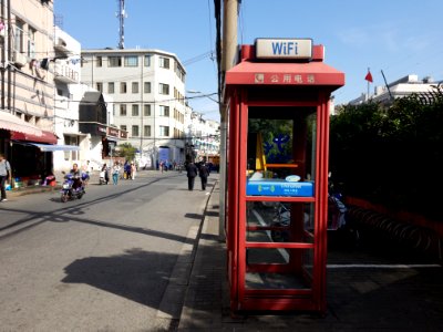 WLAN-Telefonzelle