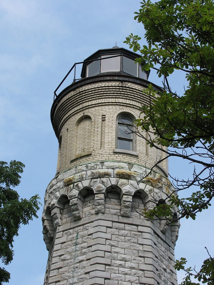 Coastline landmark marine