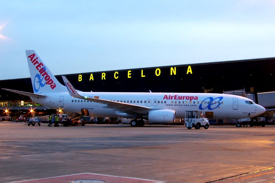 BOEING 737 AIR EUROPA EC-KBV