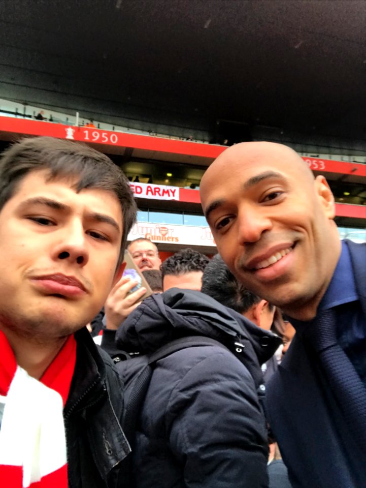 Jake Coare & Thierry Henry