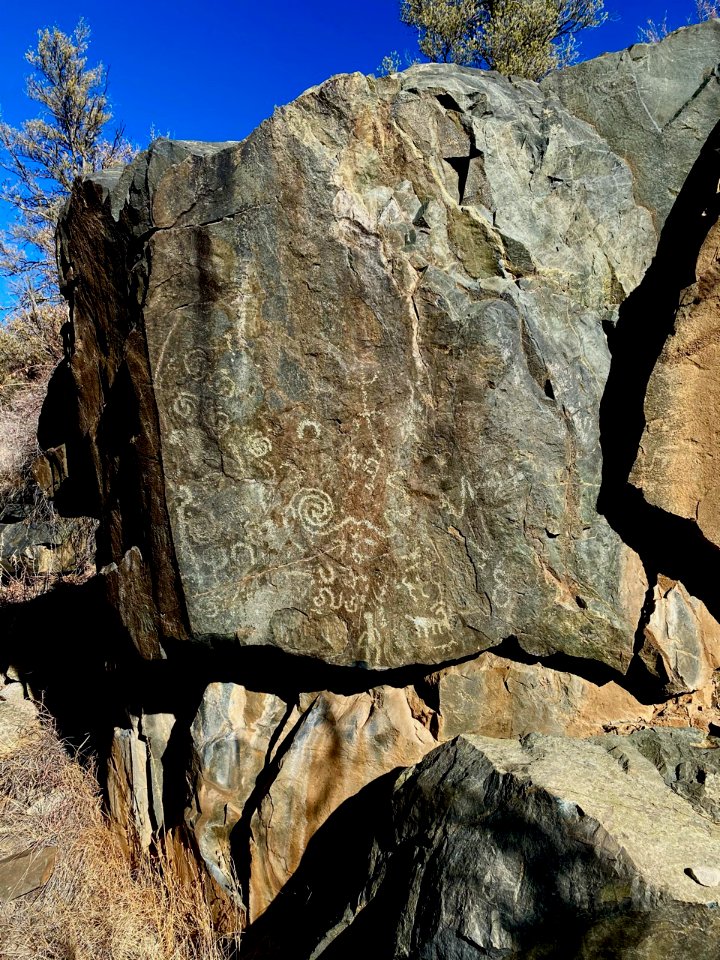 Salida Gulch petroglyphs 2