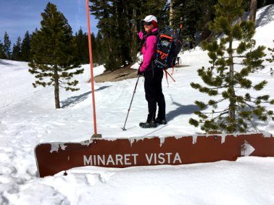 On Minaret Summit Road