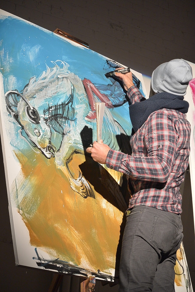 Painting creativity canvs