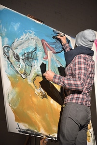 Painting creativity canvs