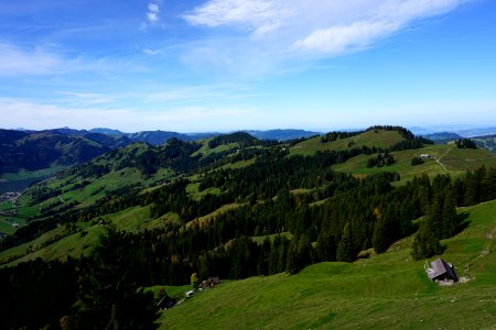 Unterhalb Chli Aubrig (Kanton Schwyz). Büelhöchi. photo