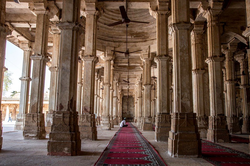 Rani Sipri's Mosque Tomb Bibi Rajbai India Ahmedabad