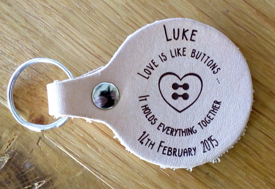 Leather Tags or Keyrings 19