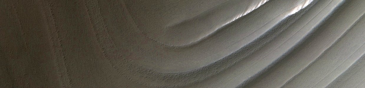 Mars - North Polar Basal Unit Scarps photo