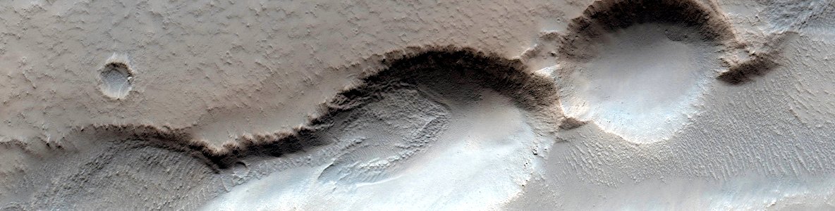 Mars - Cyane Fossae Pits photo