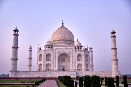 In The Morning Unesco Agra India Taj Mahal photo