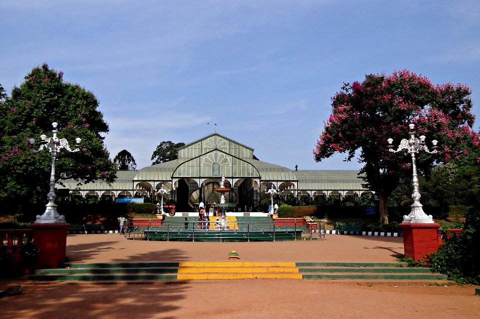 Glass House Botanical Garden Lal Bagh Bangalore