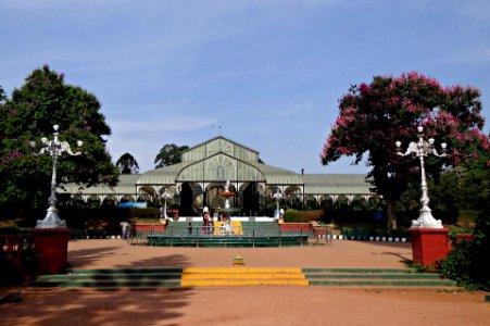 Glass House Botanical Garden Lal Bagh Bangalore photo