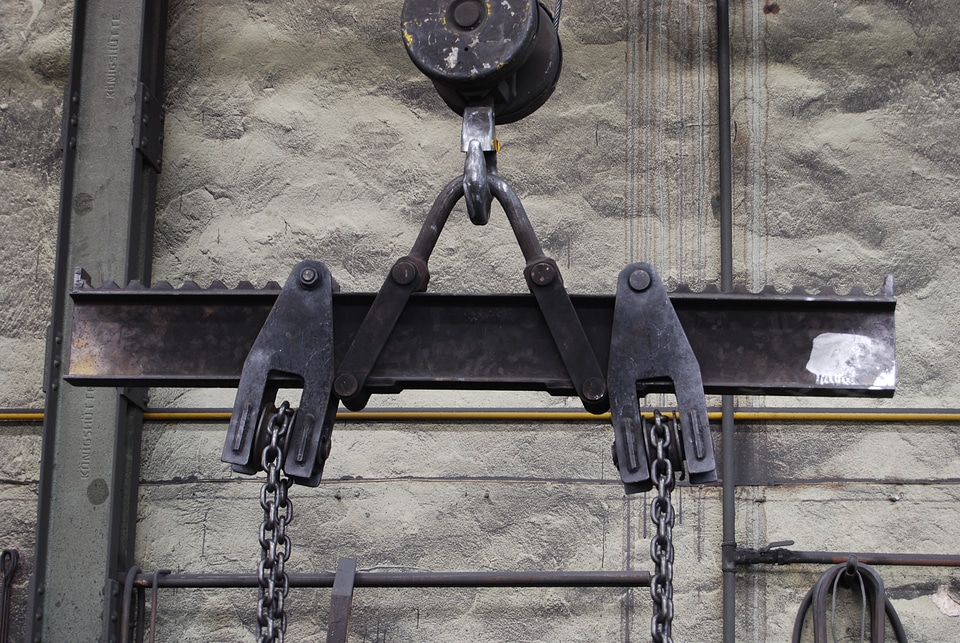 Overhead crane hall factory