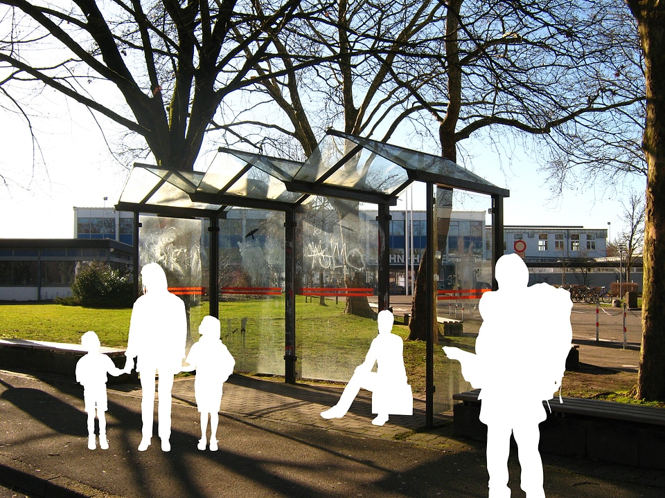 Silhouettes schematic externally