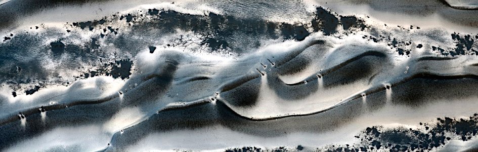 Mars - Defrosting of Richardson Dunes photo