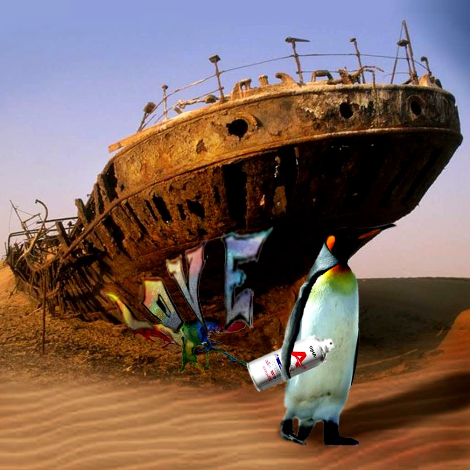Goodbye to the old freighter.