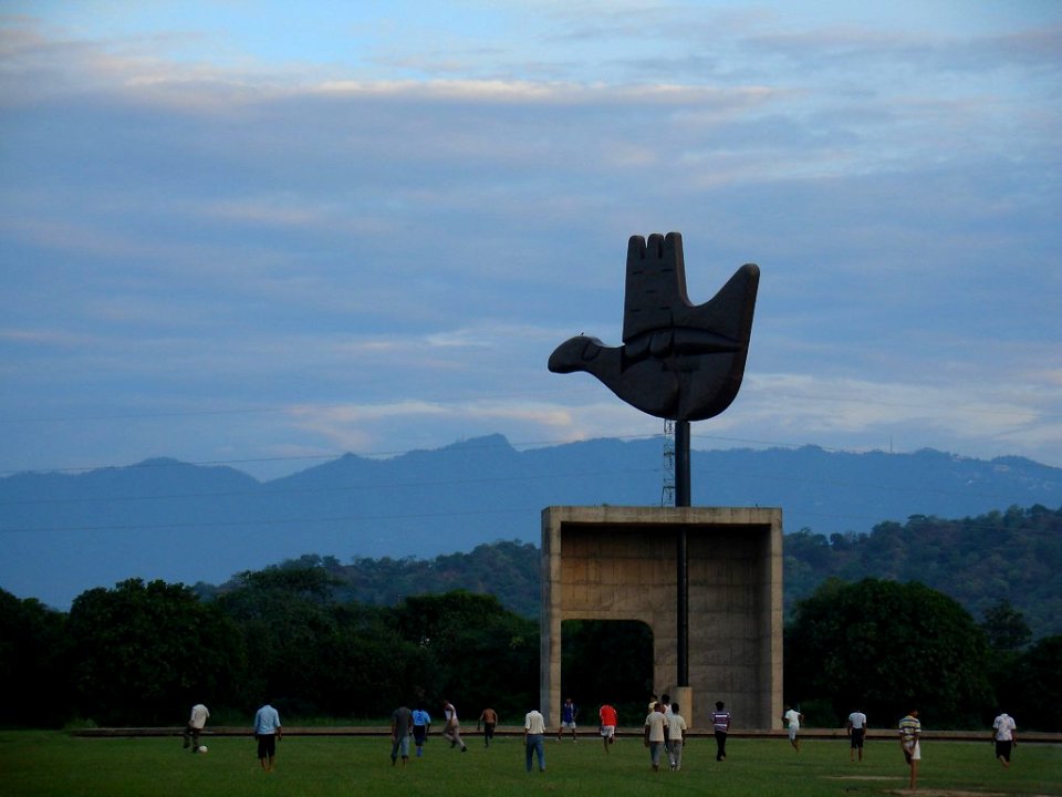 Indian Football at the Open Hand Chandigarh