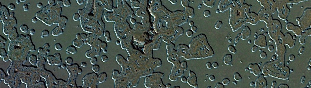 Mars - South Polar Residual Cap photo