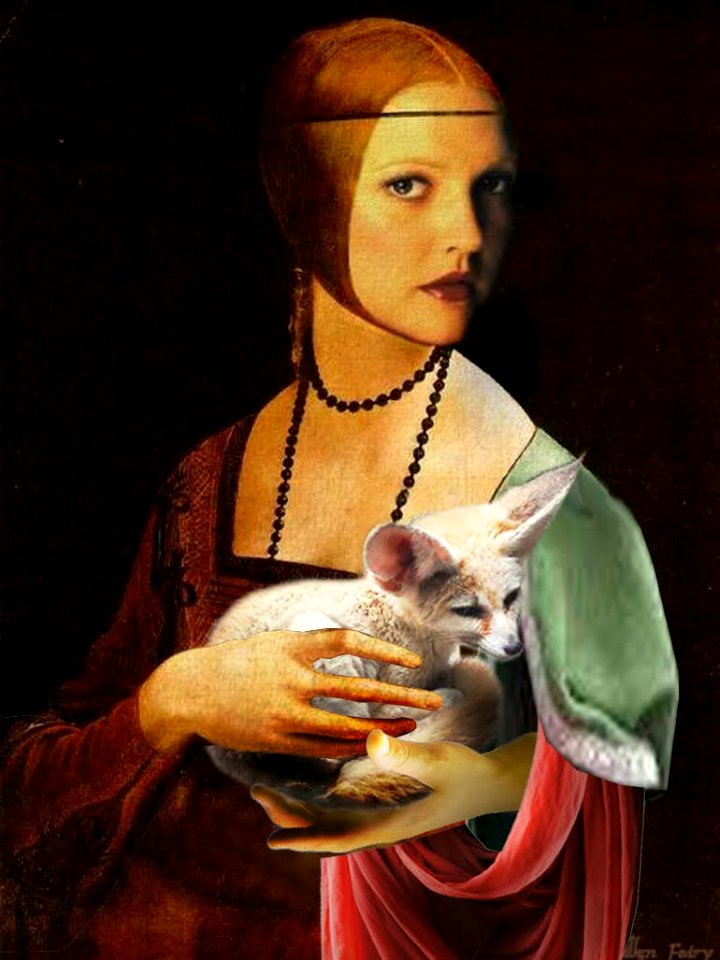 Lady with the fox
