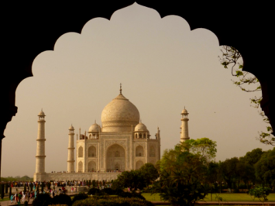 Mausoleum Taj Mahal Grave Mosque Agra Uttar Pradesh photo