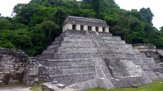 Templo de las incripciones de Palenque 2016