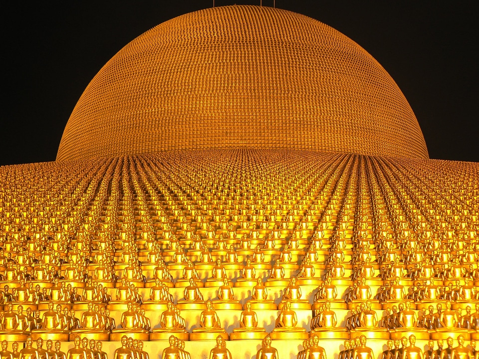 Budhas gold buddhism