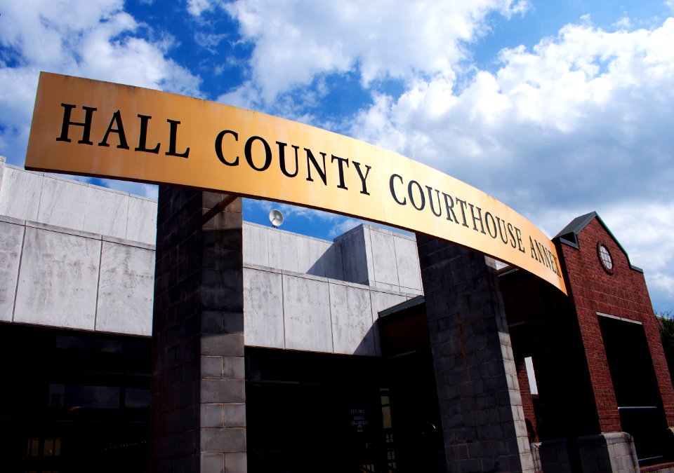 Hall County Courthouse Annex (detailed)