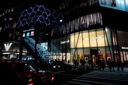 Ginza, Tokyo, 21th Dec photo