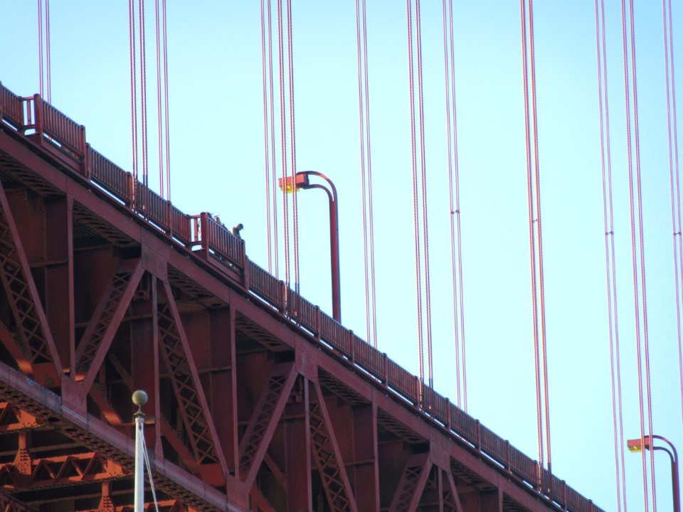 Golden Gate Bridge Zoom-in