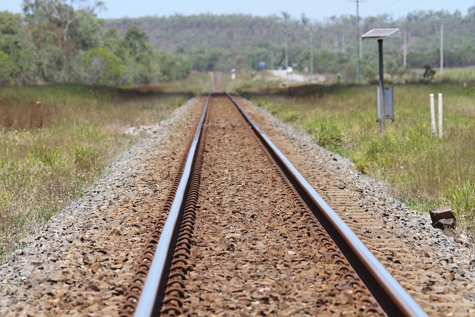 Railway rails sugar cane