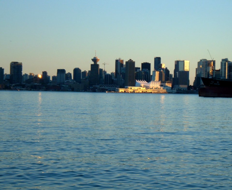 Vancouver Skyline from Lonsdale Quay