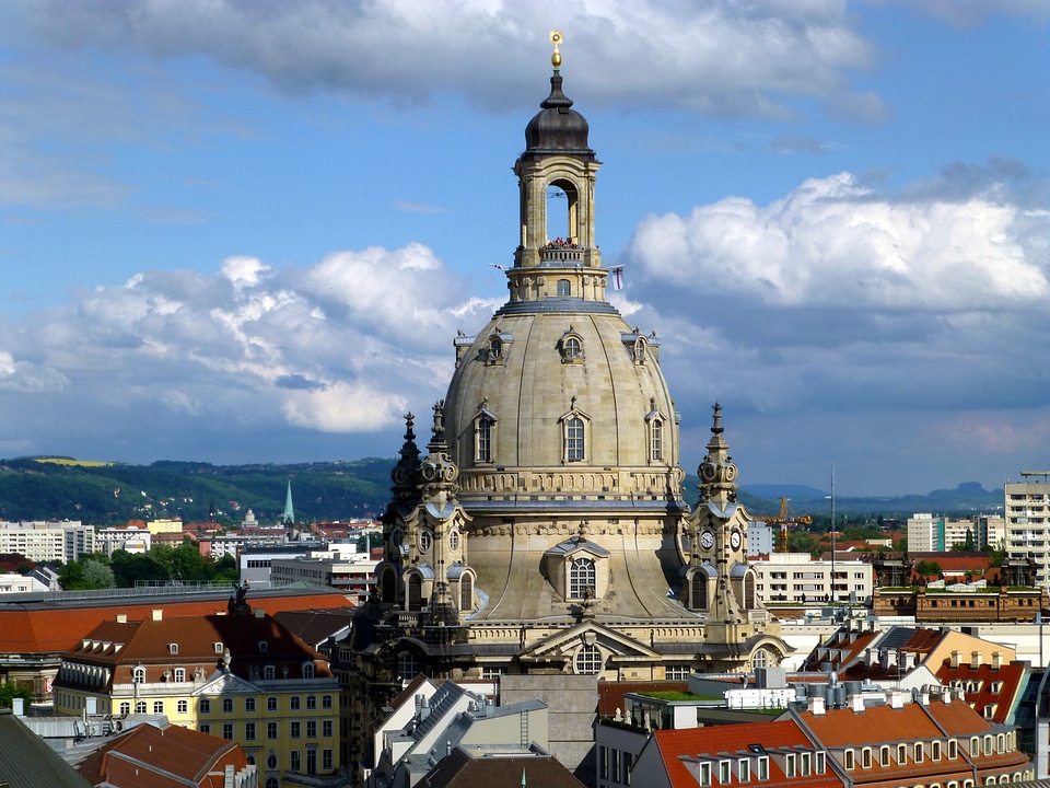 Architecture historic center saxony