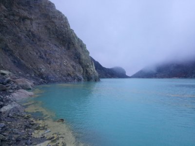 Panorama Kratersee Kawah Ijen: 2/4