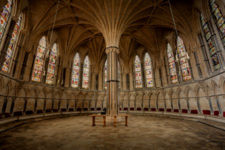 Lincoln Cathedral Chapter House photo