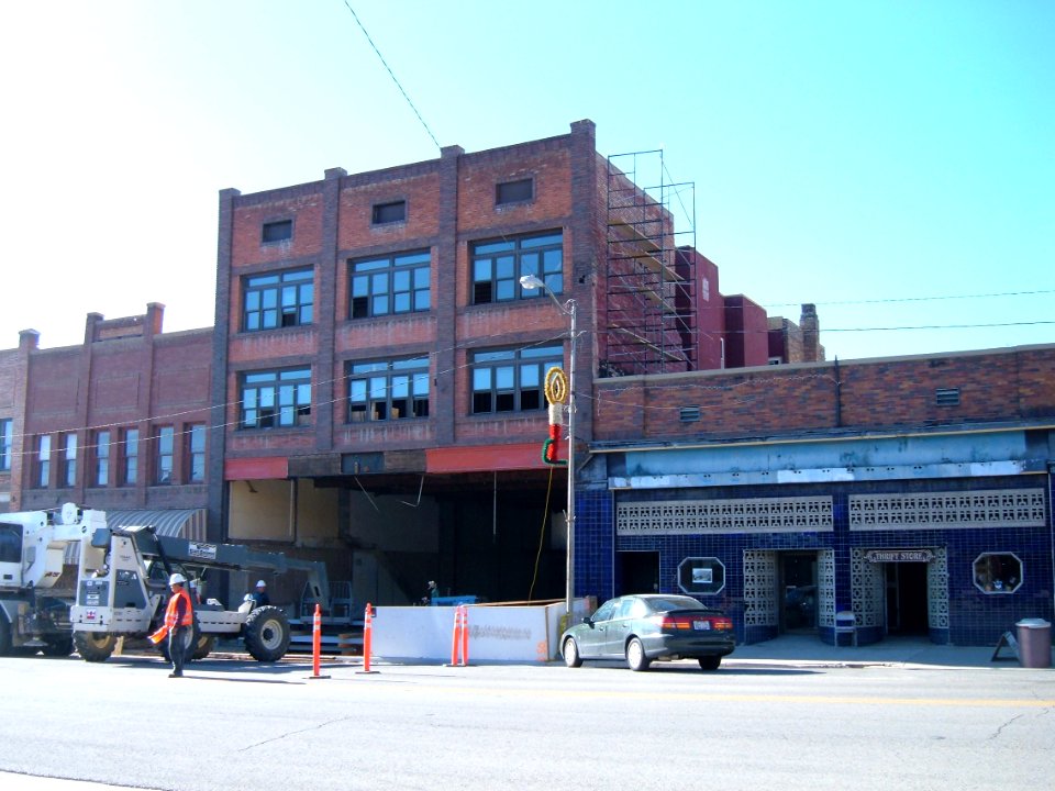 Avalon House under construction