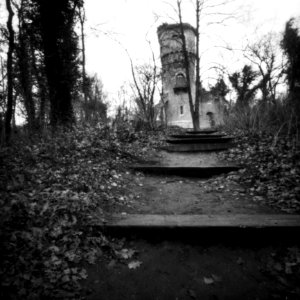 Harbke - Tower Ruin - Pinhole