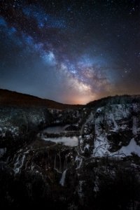 Plitvice lakes & Milky Way