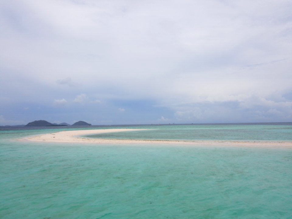 Mini-Insel mitten im Meer