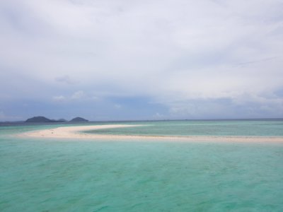 Mini-Insel mitten im Meer photo