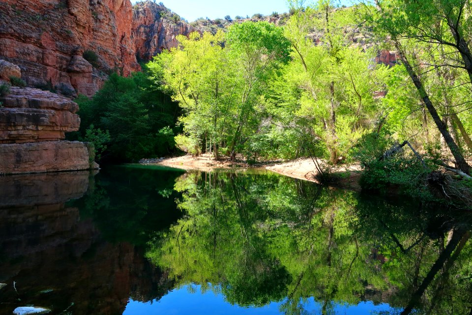 Parsons Trail first (?) swimming hole